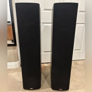 Black Klipsch Speakers